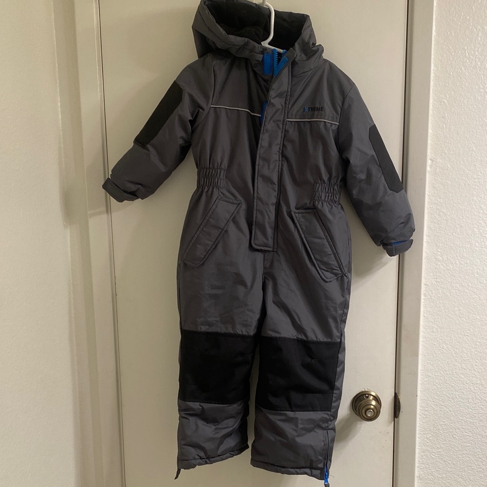 Obermeyer Kids Charcoal and Black Snowsuit